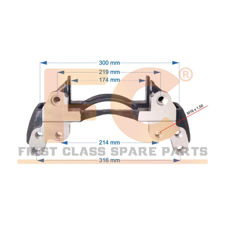 KNR KALİPER TAŞIYICI 17.5" (MERCEDES AXOR)(MAN TGL 12.180) 